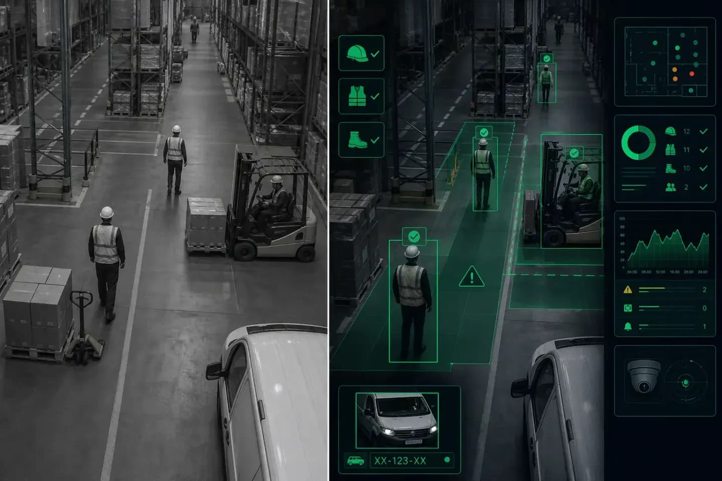 Контроль СИЗ на производстве — A5X Vision